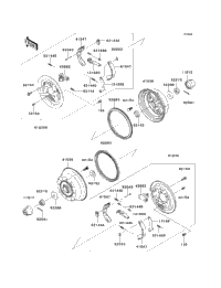 Rear Hubs/Brakes