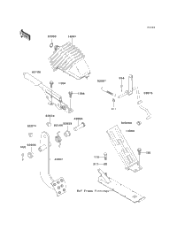 Brake Pedal/Throttle Lever