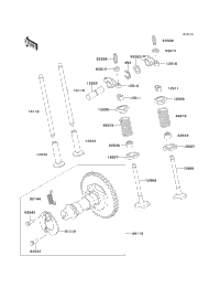 Valve(S)/Camshaft(S)(Kaf300-B2)