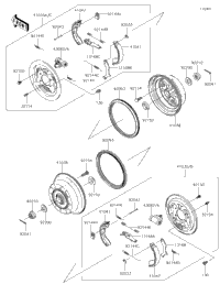 Rear Hubs/Brakes