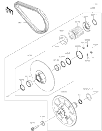 Driven Converter/Drive Belt