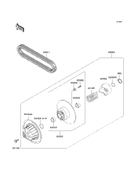 Driven Converter/Drive Belt