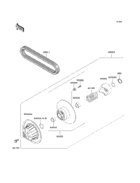 Driven Converter/Drive Belt