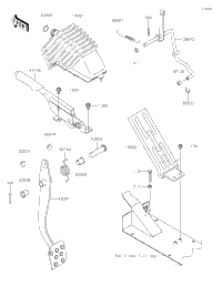 Brake Pedal/Throttle Lever