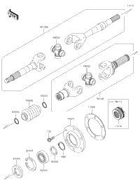 Drive Shaft-Rear