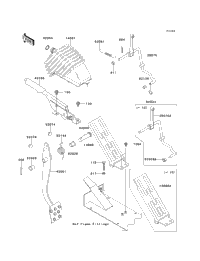 Brake Pedal/Throttle Lever