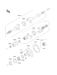 Drive Shaft-Rear (Kaf620-G4/G5)