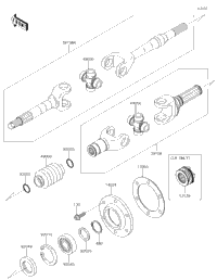 Drive Shaft-Rear
