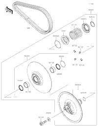 Driven Converter/Drive Belt