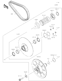 Driven Converter/Drive Belt