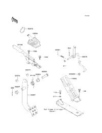 Brake Pedal/Throttle Lever