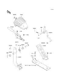 Brake Pedal/Throttle Lever