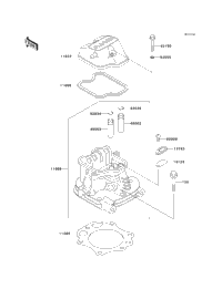 Cylinder Head (Kaf300-B2)