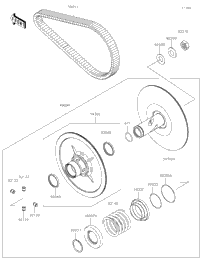 Driven Converter/Drive Belt