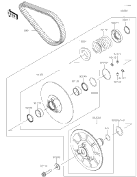 Driven Converter/Drive Belt