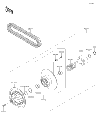 Driven Converter/Drive Belt