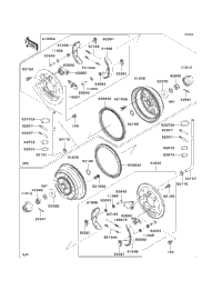Front Hubs/Brakes (K6f)