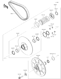 Driven Converter/Drive Belt