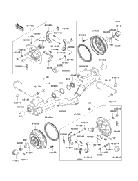 Rear Hubs/Brakes