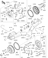 Rear Hubs/Brakes
