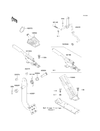 Brake Pedal/Throttle Lever