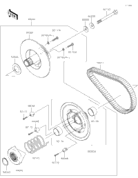 Driven Converter/Drive Belt