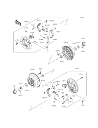 Rear Hubs/Brakes