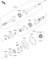 Drive Shaft-Rear