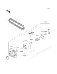 Driven Converter/Drive Belt