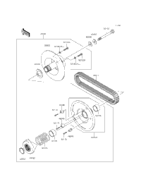 Driven Converter/Drive Belt