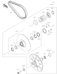 Driven Converter/Drive Belt