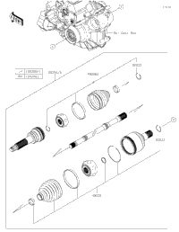 Drive Shaft-Rear