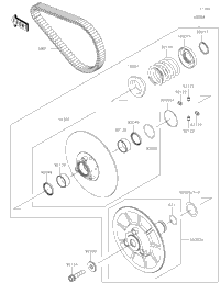 Driven Converter/Drive Belt