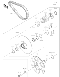 Driven Converter/Drive Belt