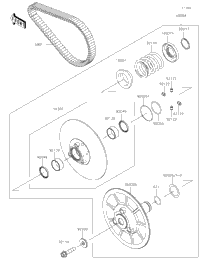 Driven Converter/Drive Belt