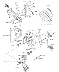 Brake Pedal/Throttle Lever