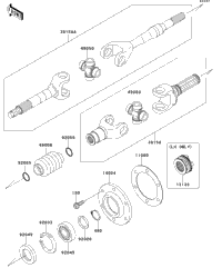 Drive Shaft-Rear