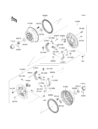 Rear Hubs/Brakes