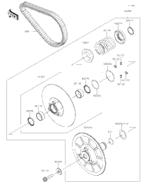 Driven Converter/Drive Belt