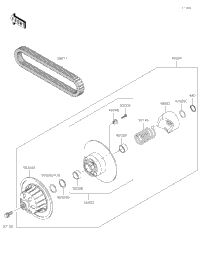 Driven Converter/Drive Belt