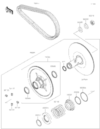 Driven Converter/Drive Belt