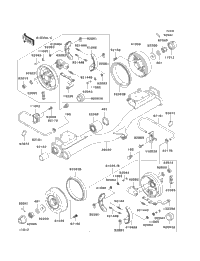 Rear Hubs/Brakes