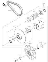 Driven Converter/Drive Belt