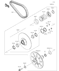 Driven Converter/Drive Belt