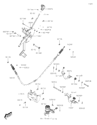 Brake Pedal/Throttle Lever
