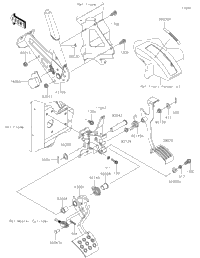 Brake Pedal/Throttle Lever
