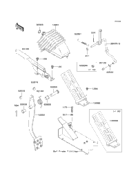 Brake Pedal/Throttle Lever