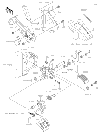 Brake Pedal/Throttle Lever