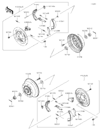 Rear Hubs/Brakes