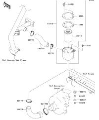 Air Cleaner-Belt Converter(S9f/Saf)